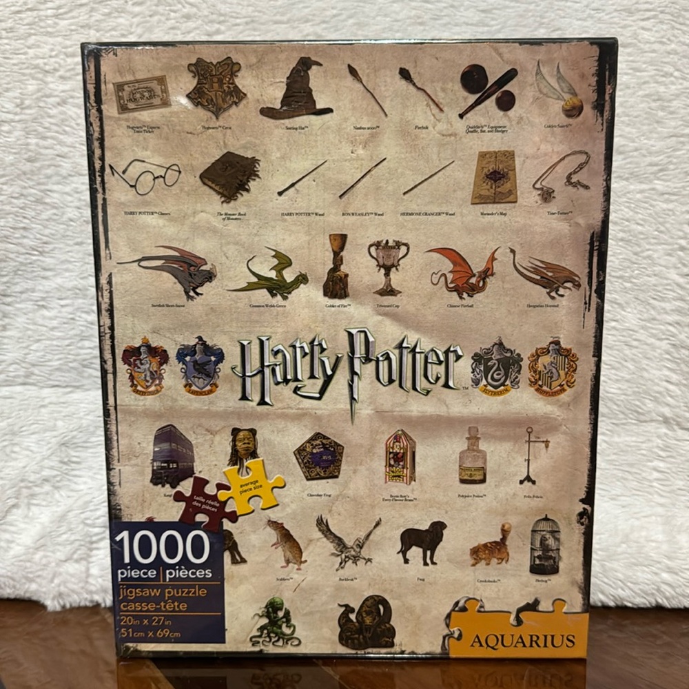 Aquarius Harry Potter 1000 piece jigsaw puzzle